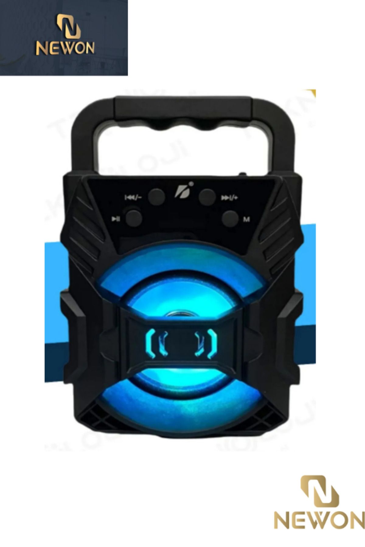 Newon Kts-1057 Bluetooth Kablosuz Hoparlör Ses Topu Müzik Çalar Mini Hoparlör