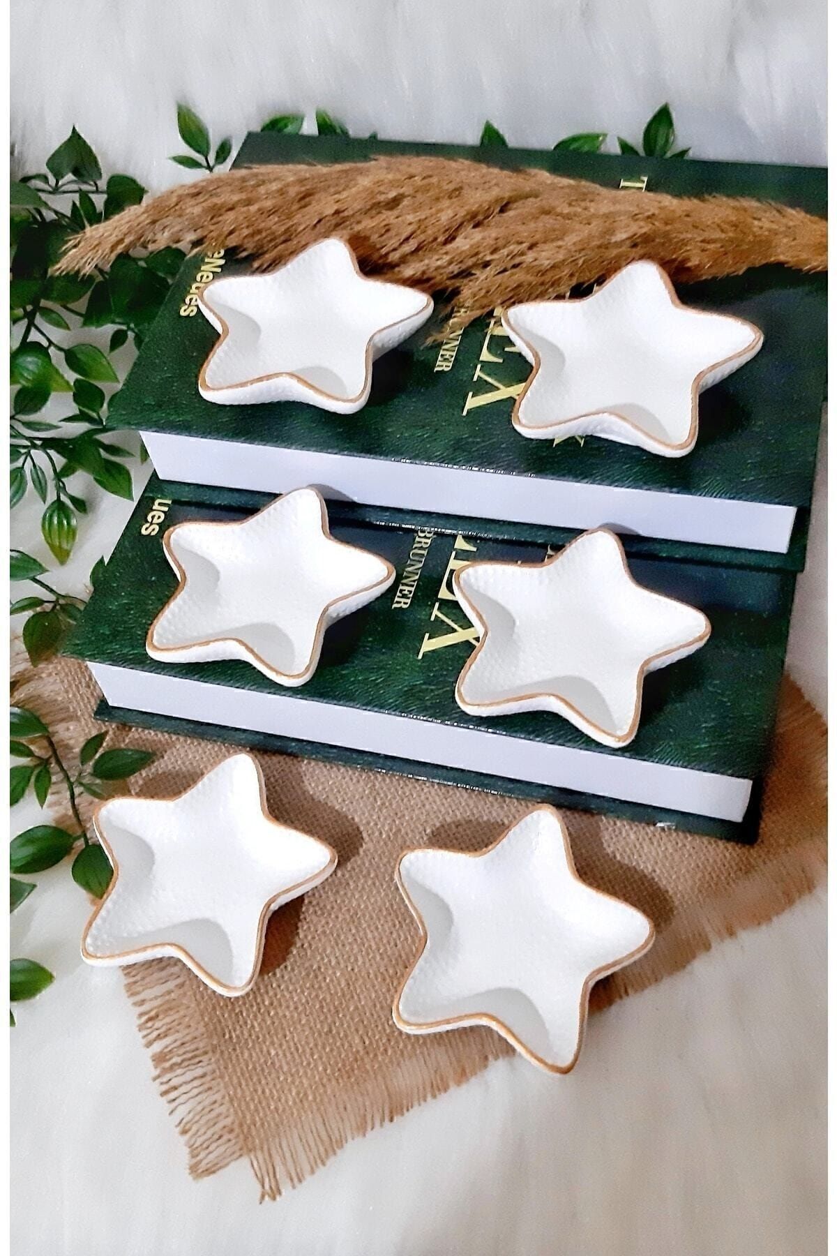 PULCA SHOP Kahve Yanı Yıldız Sunumluk/lokumluk/çerezlik