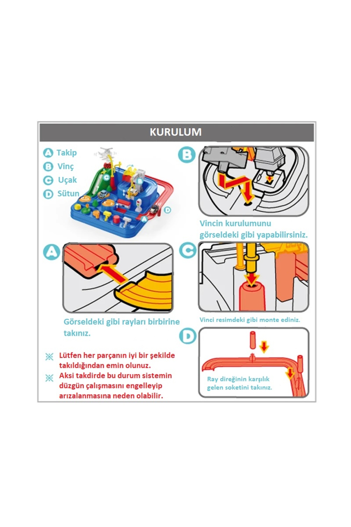 tutobaby Montessori Eğlenceli ve Maceralı Trafik Oyun Seti fotoğrafı 6 (önizleme)