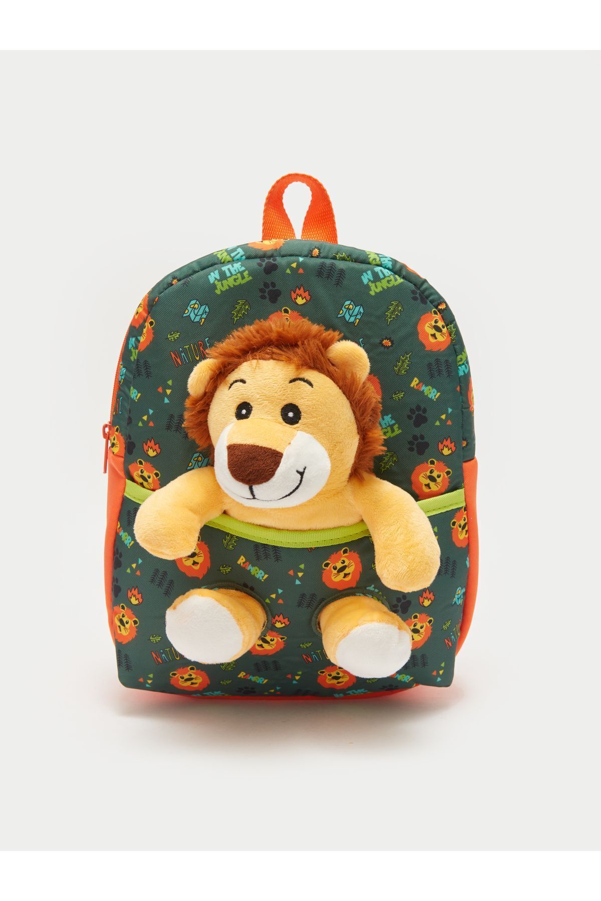 MERTCHİ STORE Aslan Figürlü Erkek Çocuk Sırt Çantası