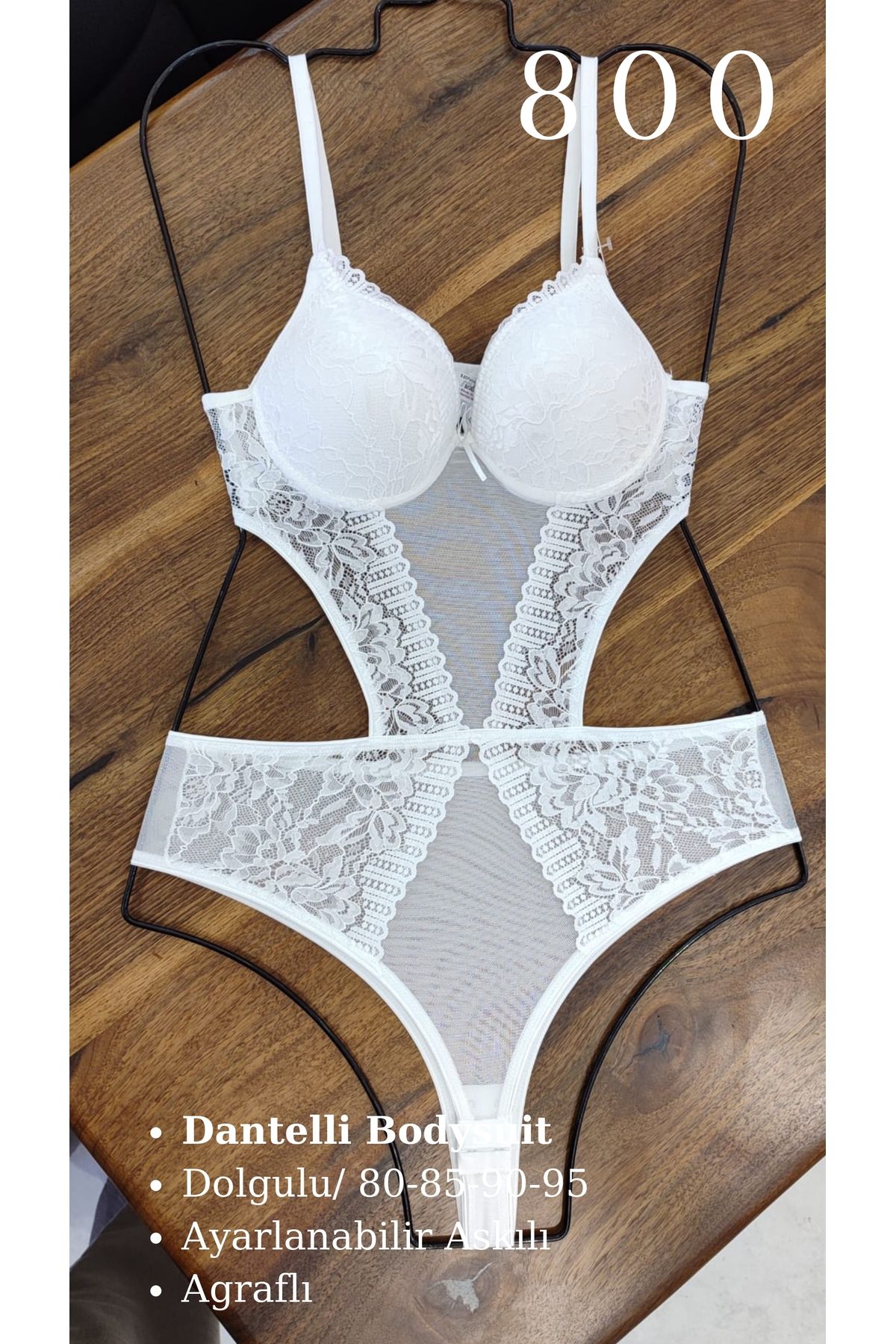 Star MURAYS KADIN DANTELLİ BODY SUİT