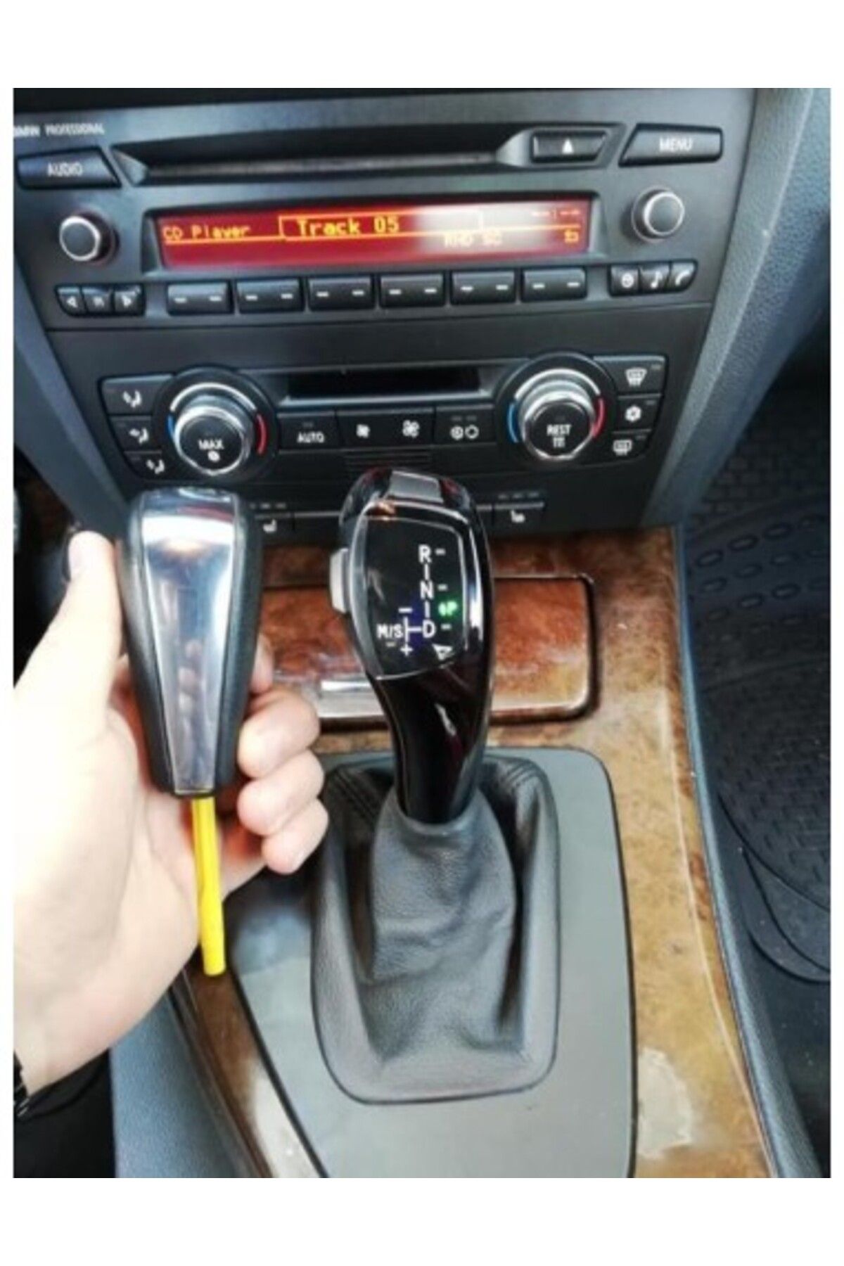 Xenon Bright-Joystick type gear shift lever for retrofitting BMW E39, E53, E38 5