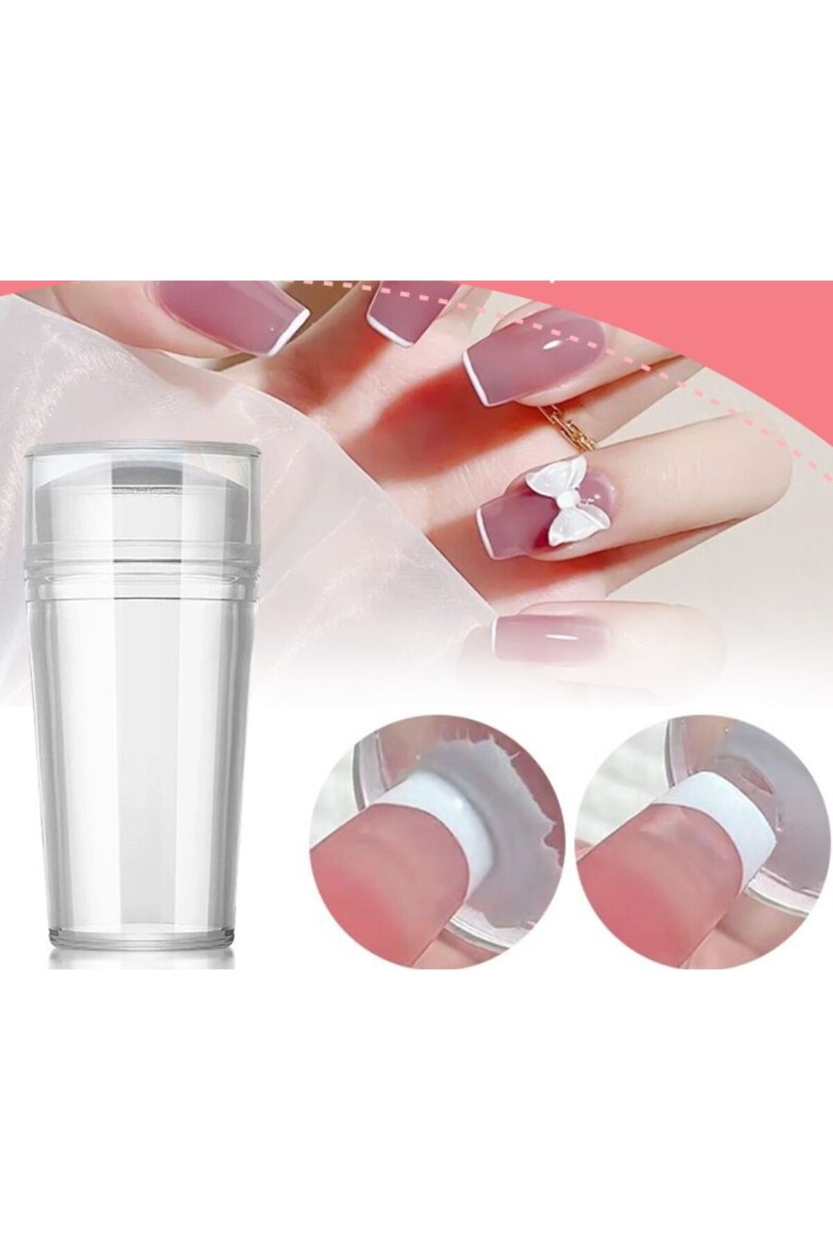 Butik Tırnak Süs Damgası French Stamper