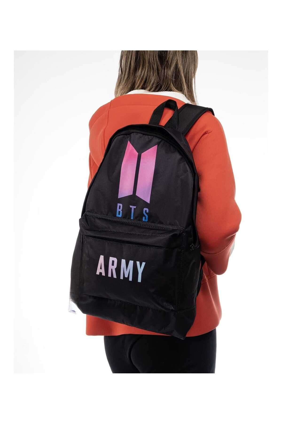 Alanç Gift Bts Army Tasarımlı Sırt ve Okul Çantası, Günlük Kullanım