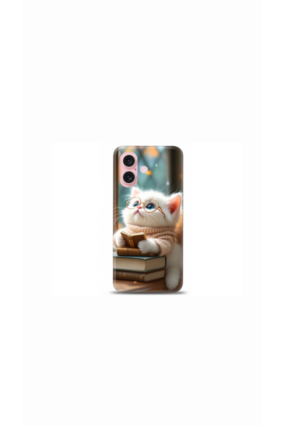 cover shopp Sevimli Kedi Tasarımlı Kılıf İphone 16