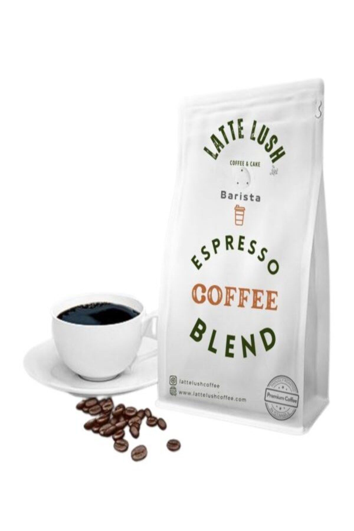LATTE LUSH COFFEE CAKE Espresso Premium Barista Kahve 500 gr