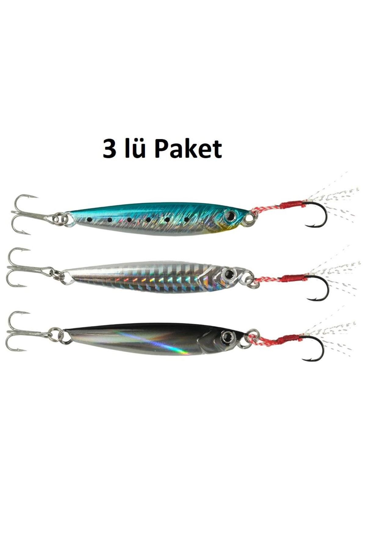 Ryuji Jig King 5.8cm 15gr Real Mix Jig 3 Adet
