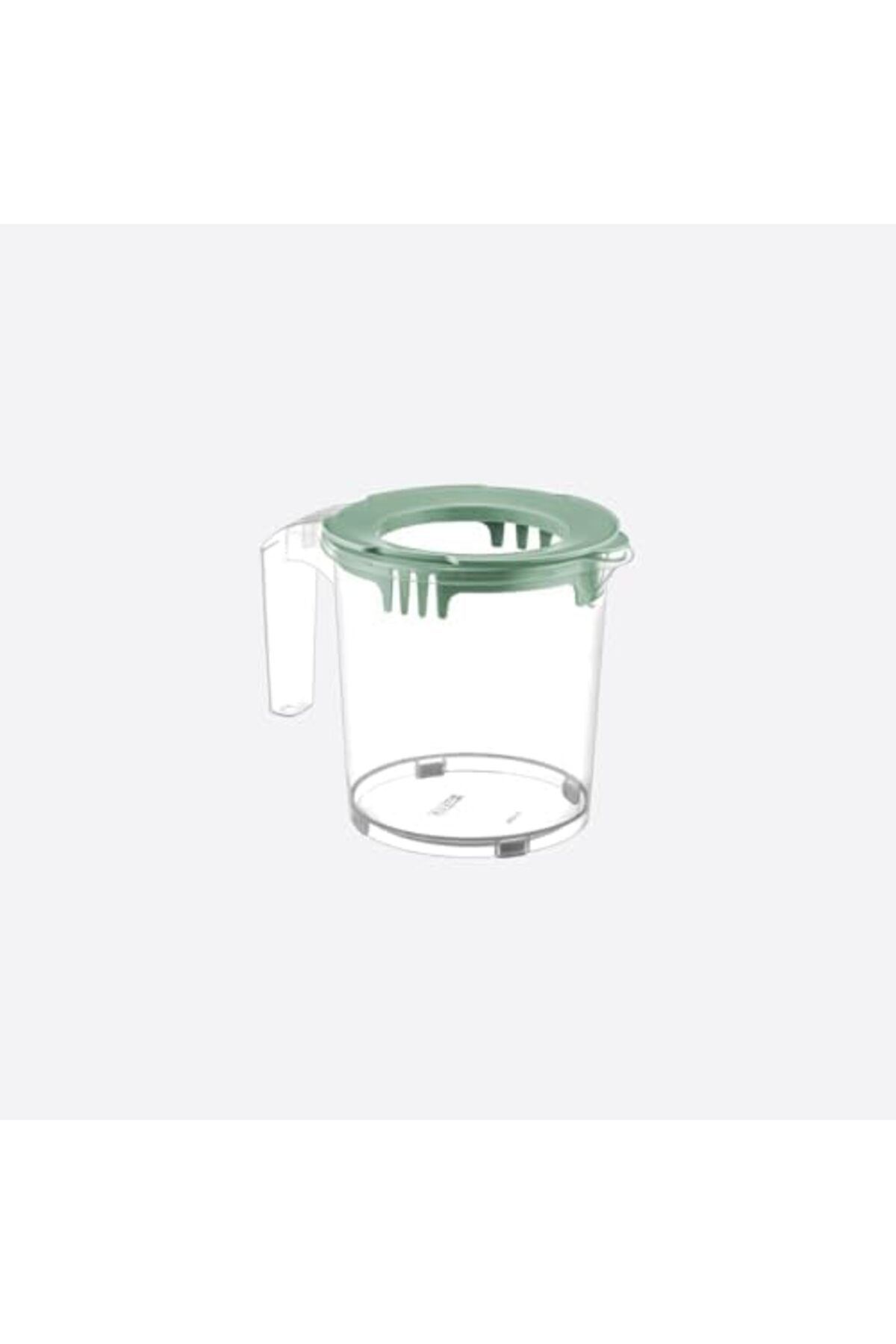 STOREMAX-Jvnnastore 1600 ml Mixer Container with Lid and Measure - with Protection Lid, Bpa Free, Food Te 3