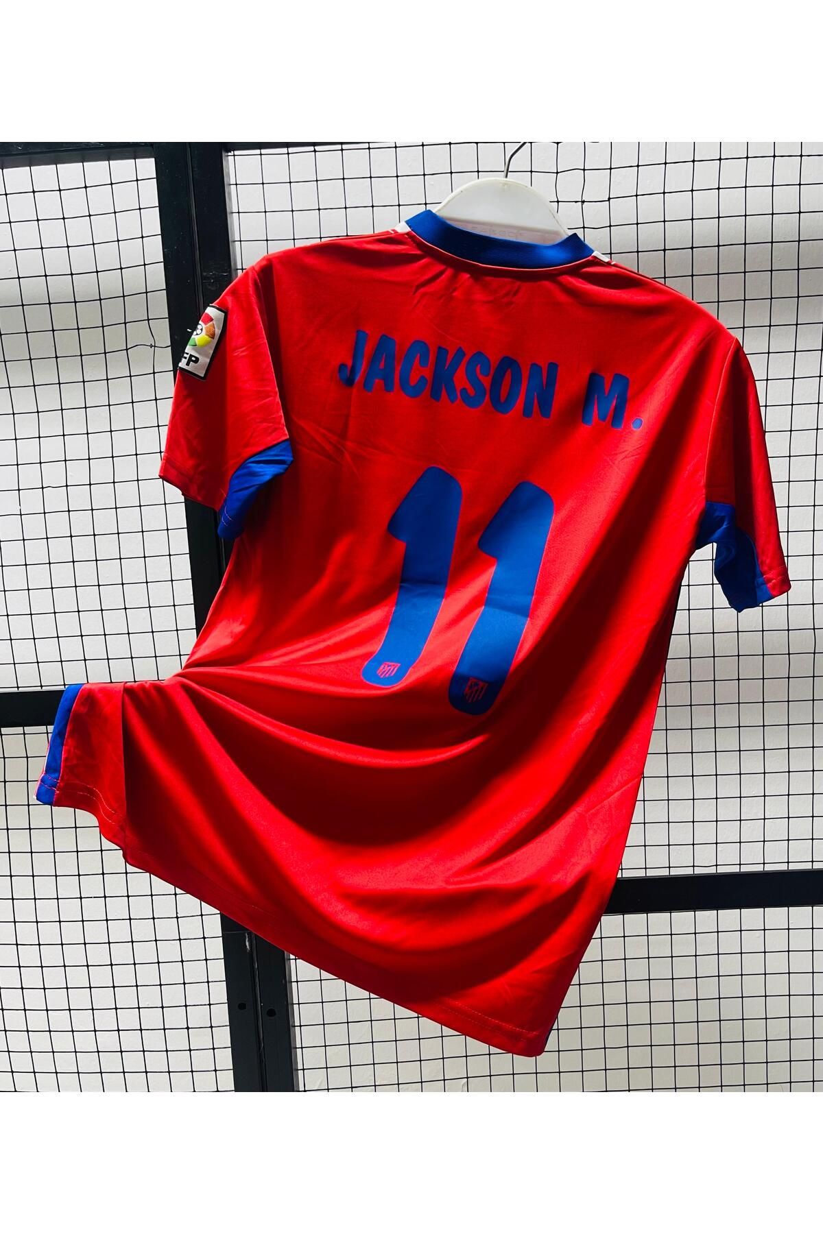 Lion Spor Atletico Madrid 2019-20 Sezonu Jackson Martinez İç Saha Retro Futbol Forması636325