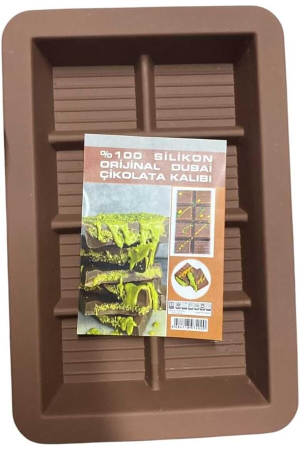 STOREMAX mrttnca Dubai Çikolata Kalıbı Silikon Şeker Bar Kalıpları Kalın Çikolata Kalıbı trndymrt 1