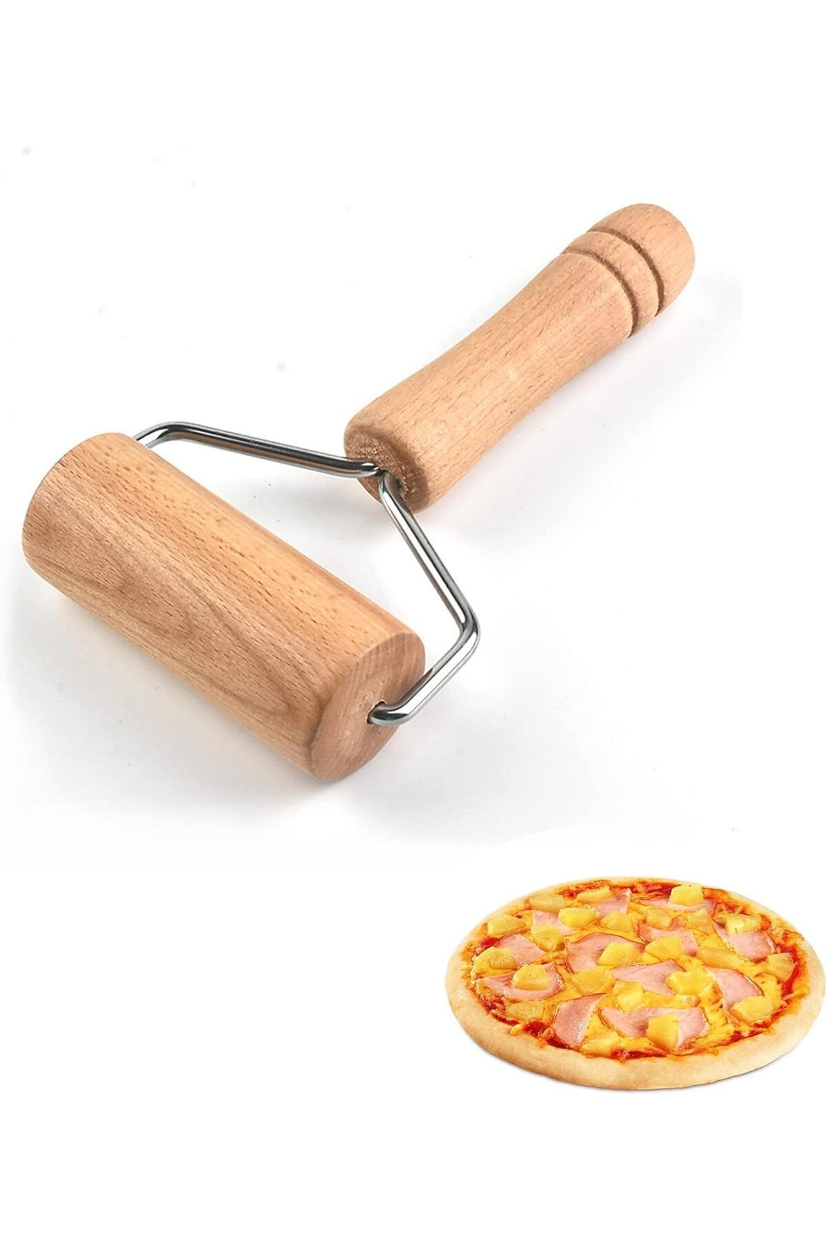 STOREMAX mrttnca Home Mini Merdane,Hamur Silindiri,Hamur Açmak İçin Pratik Mini Merdane,Pizza,Börek,Hamur