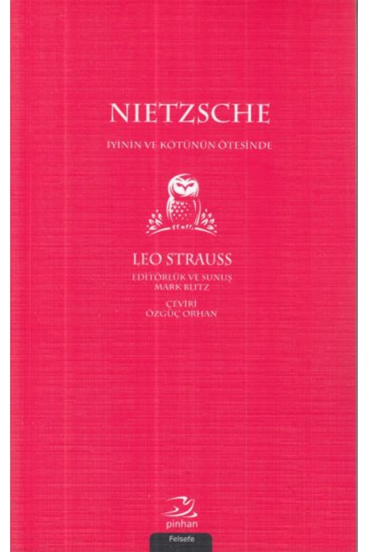 Pinhan Yayıncılık Nietzsche-İyinin ve Kötünün Ötesinde