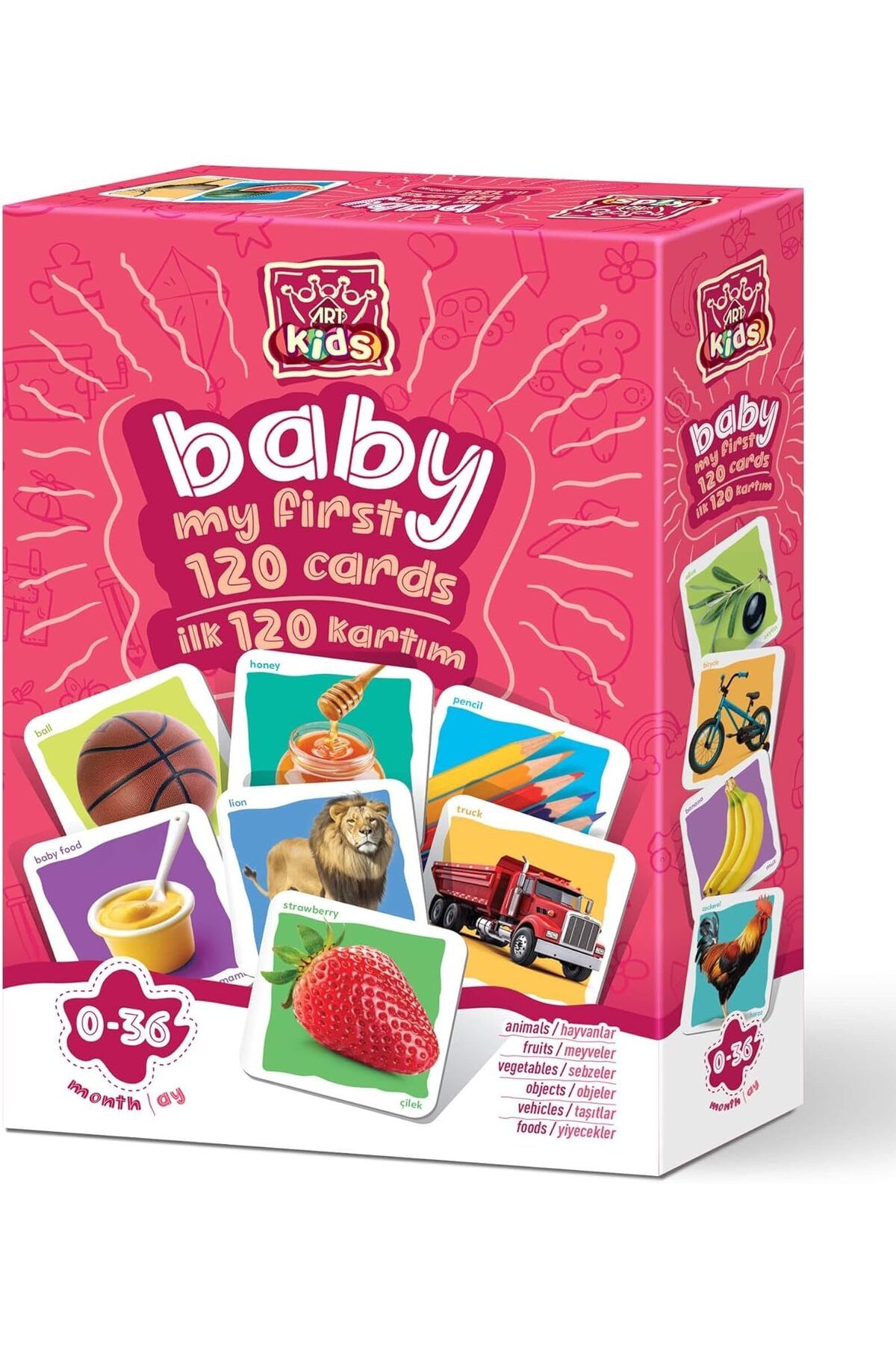 Art Puzzle Art Kids Baby İlk Eğitici Kartlarım