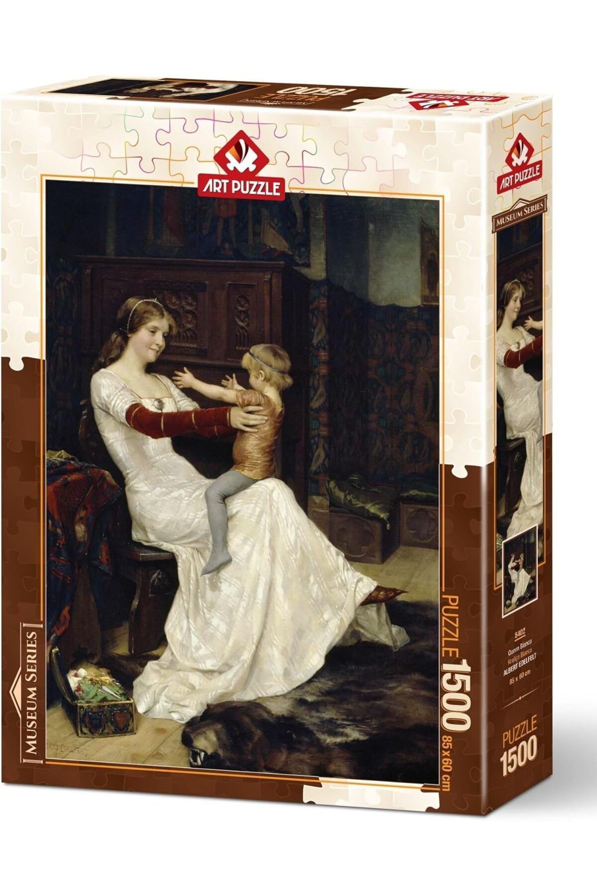 Art Puzzle Kraliçe Bianca 1500 Parça Museum Puzzle