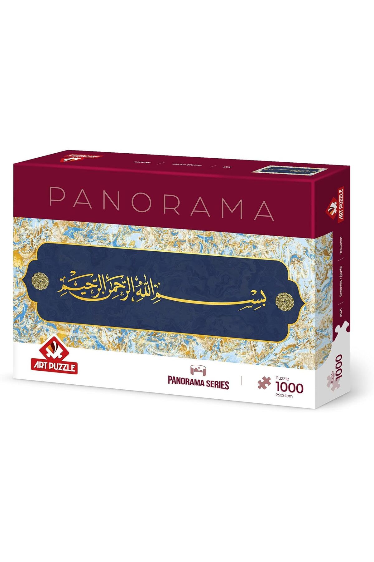 Art Puzzle Besmele-i Şerife 1000 Parça Panorama Puzzle