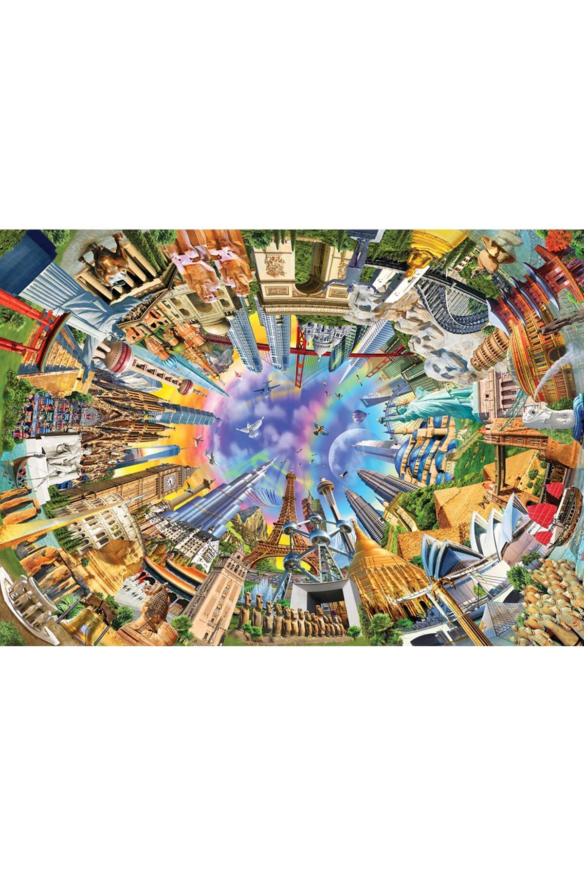 Anatoliannaturalcure Anatolian Puzzle - Dünya Anıtları / 3000 Parça, #4916