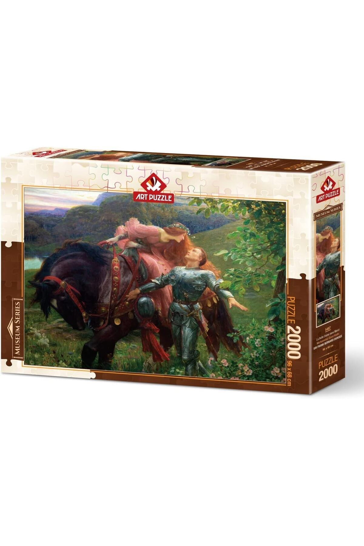 Art Puzzle Merhametsiz Güzel Kadın 2000 Parça Puzzle