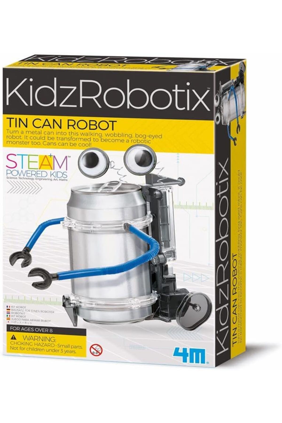 4M Tin Can Robot Metal Kutu Robot