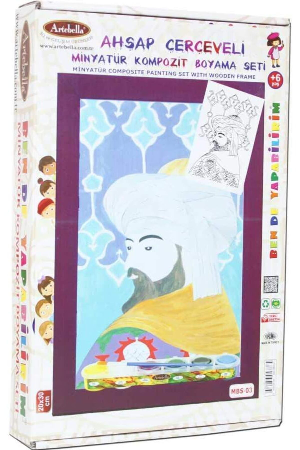 Artebella MBS-03 Minyatür Boyama 20X30CM