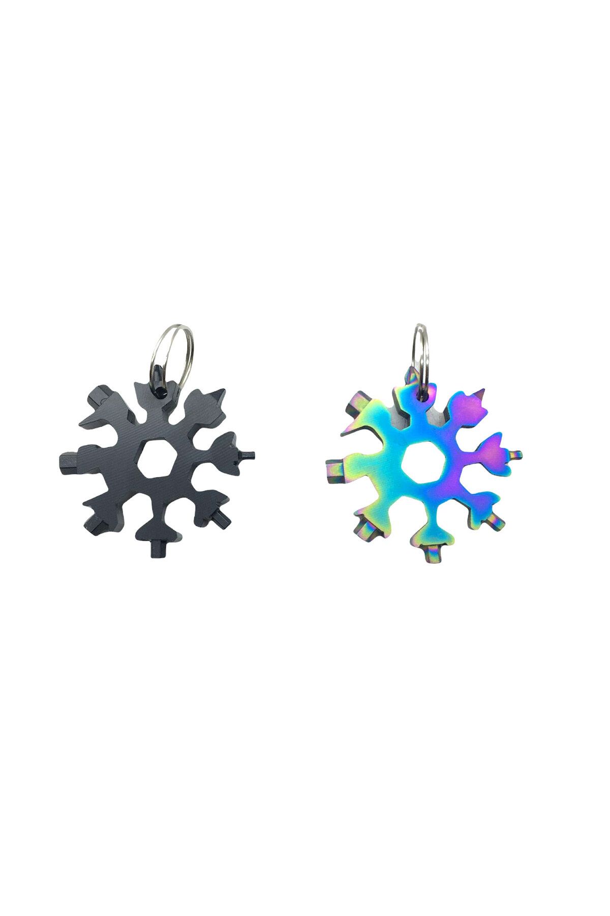 STOREMAX-Muartshop 8in1 Round Alyan with Keychain Snowflake Model 871301 1