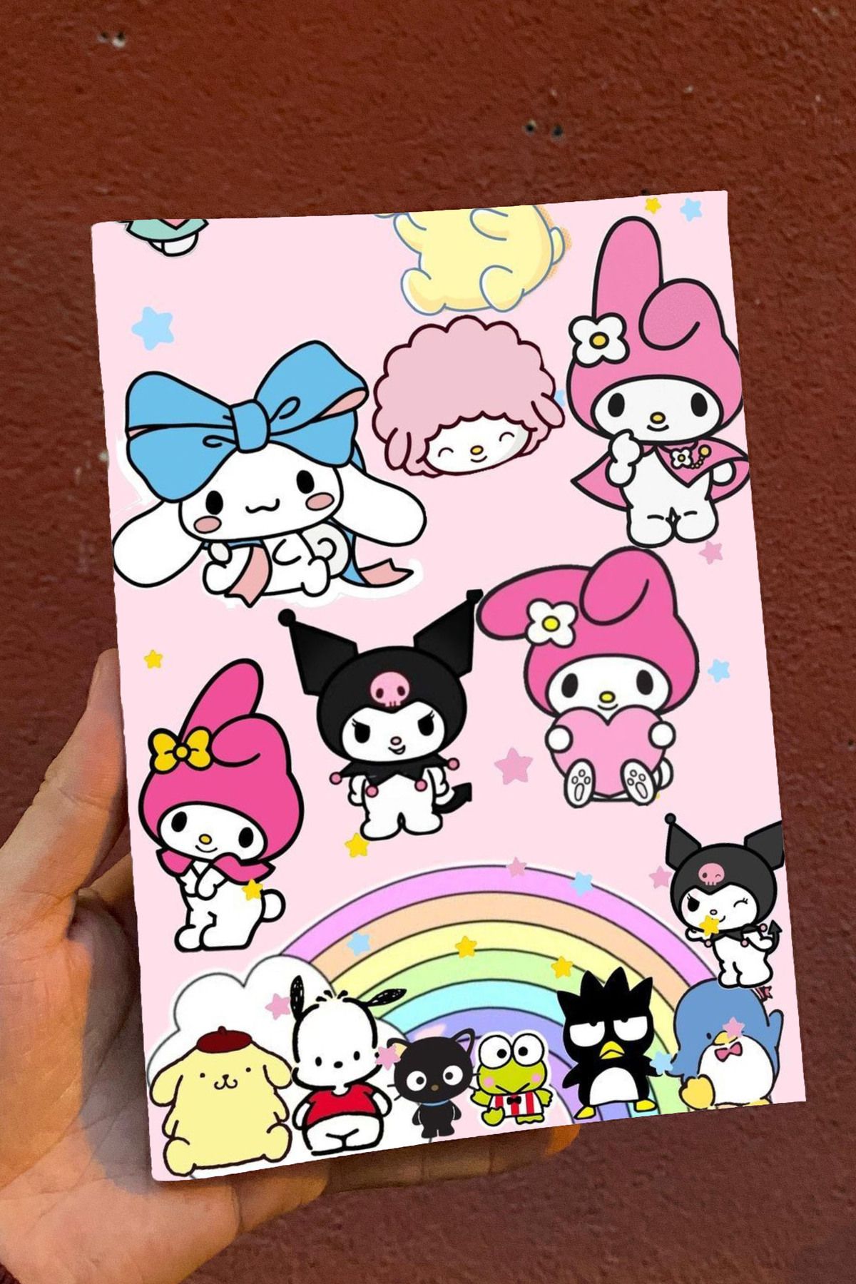 Ludios "A5 Defter Hello Çetesi Çizgisiz, 50Sayfa | Sketch, Günlük, Notlar"