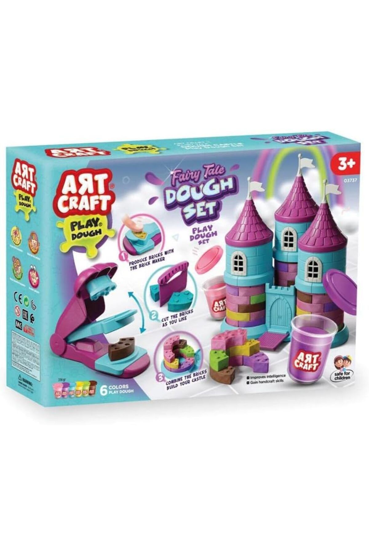 Art Craft PER MASALI HAMUR SET 336 GR. 3 Yaş üzeri