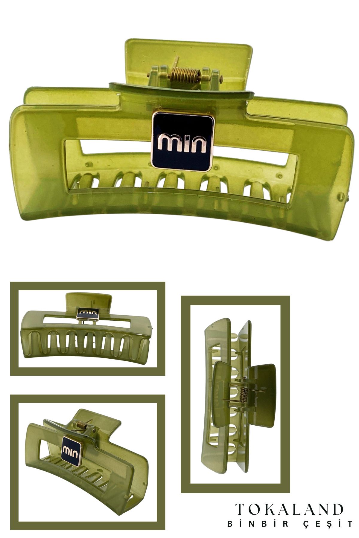 TOKALAND Büyük Xl Mandal Toka - Sürpriz Hediyeli - 5 Cm / 10 Cm / 27 Gr.