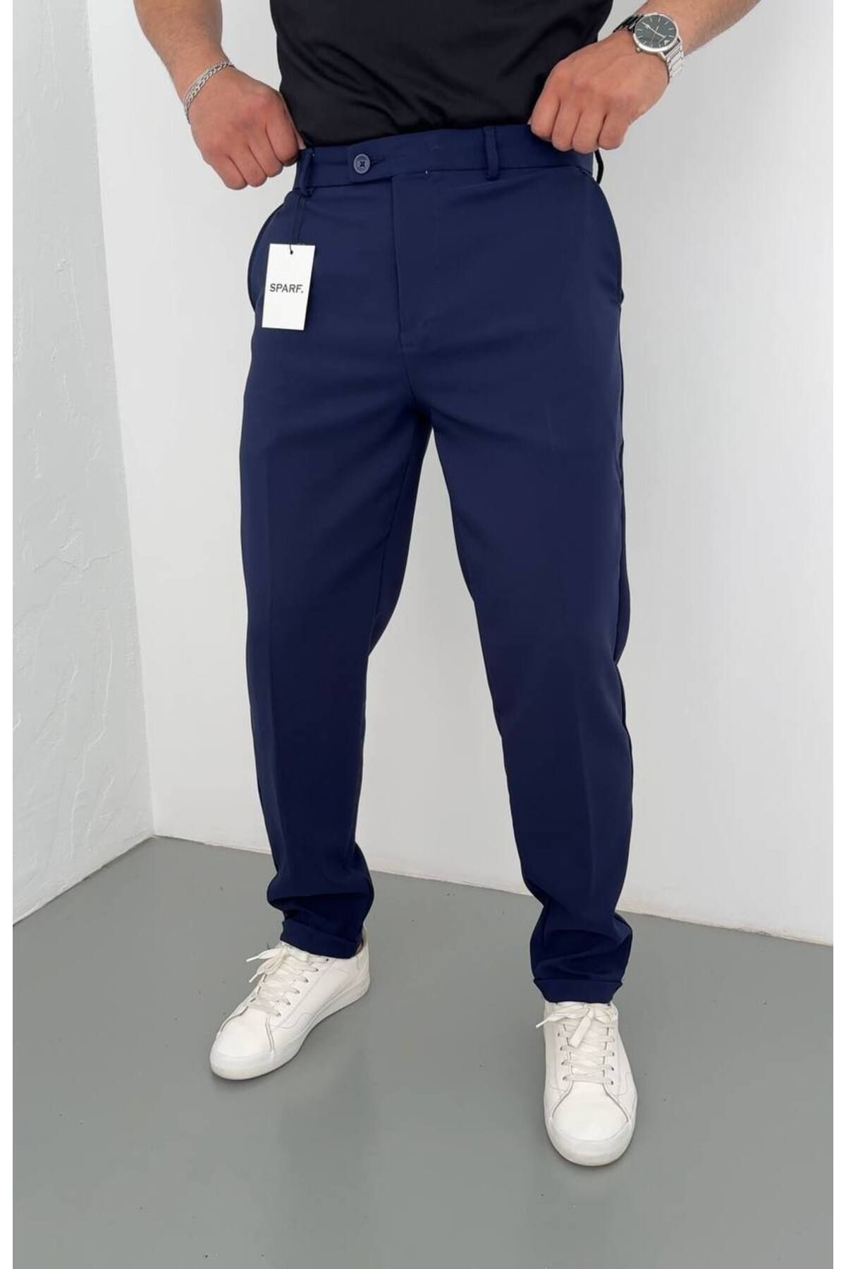 REX MODA Erkek Old Money Double Kumaş Pantolon