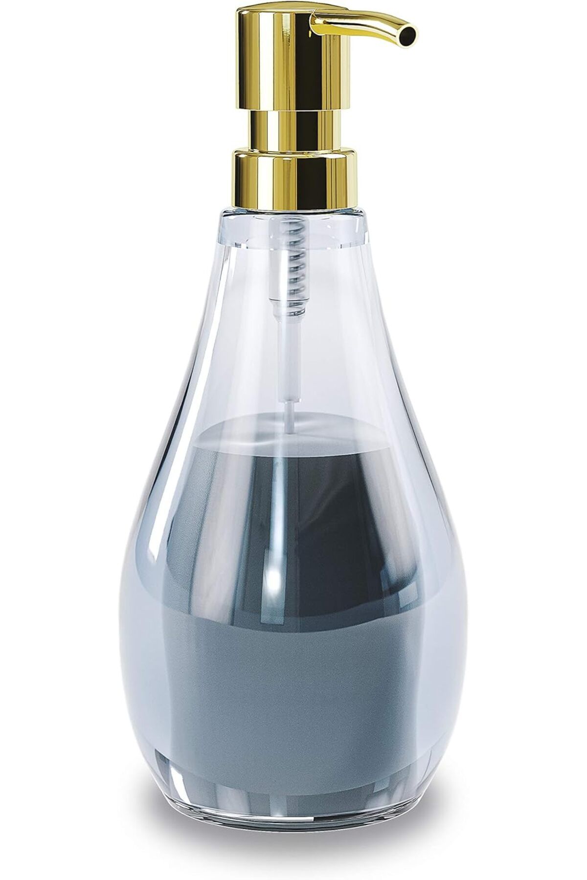 STOREMAX mrttnca Droplet sabunluk, sıvı sabunluk ve bulaşık deterjanı dispenseri, 280 ml kapasiteli, akr