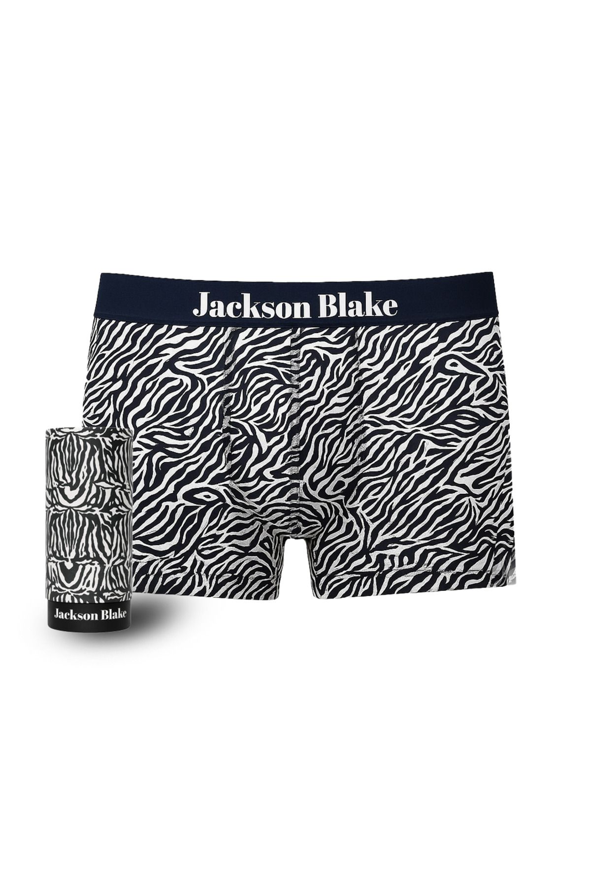 Jackson Blake Desenli Erkek Boxer - Zebra