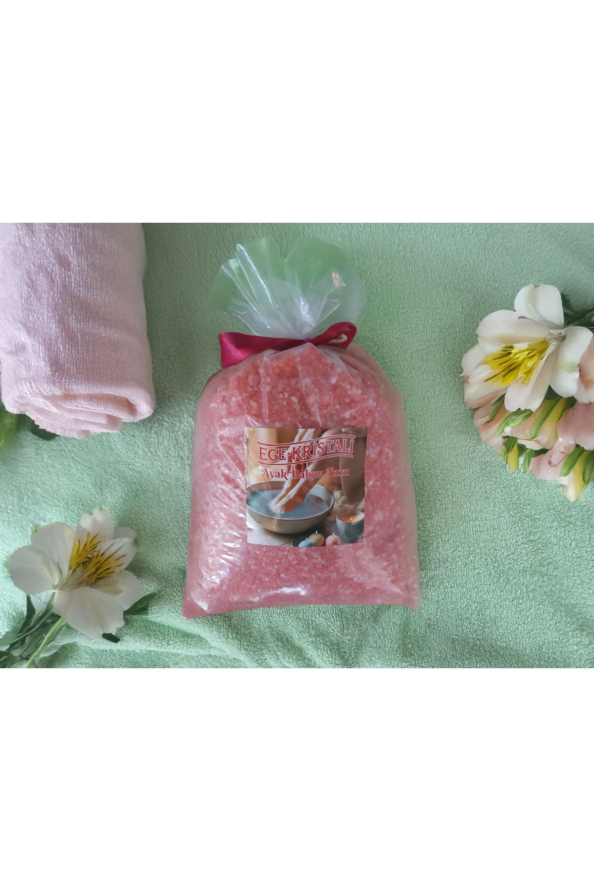 EGE KRİSTALİ EGE KRİSTALİ SANDAL AĞACI AROMALI AYAK BAKIM TUZU 2.5 KG