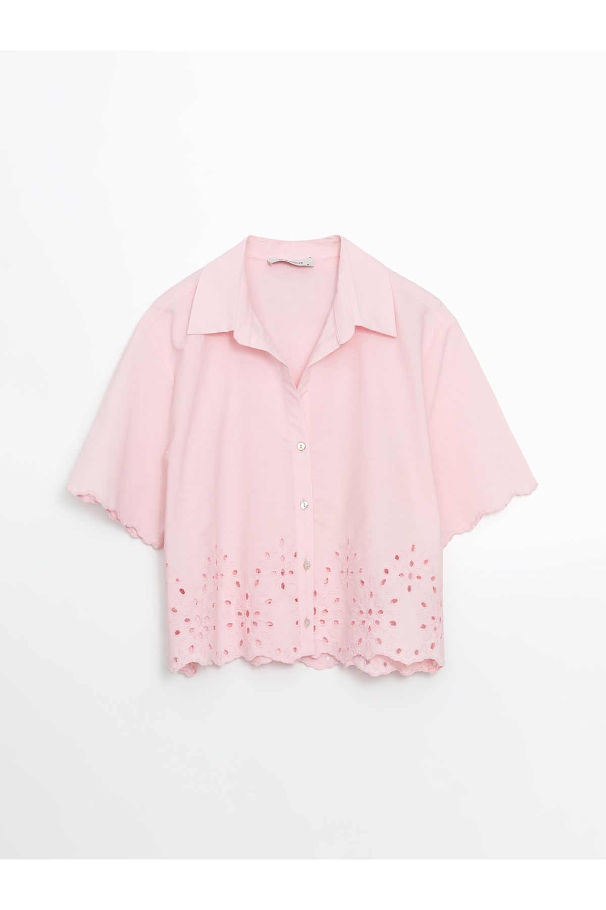 LC Waikiki Ajurlu Poplin Kadın Gömlek