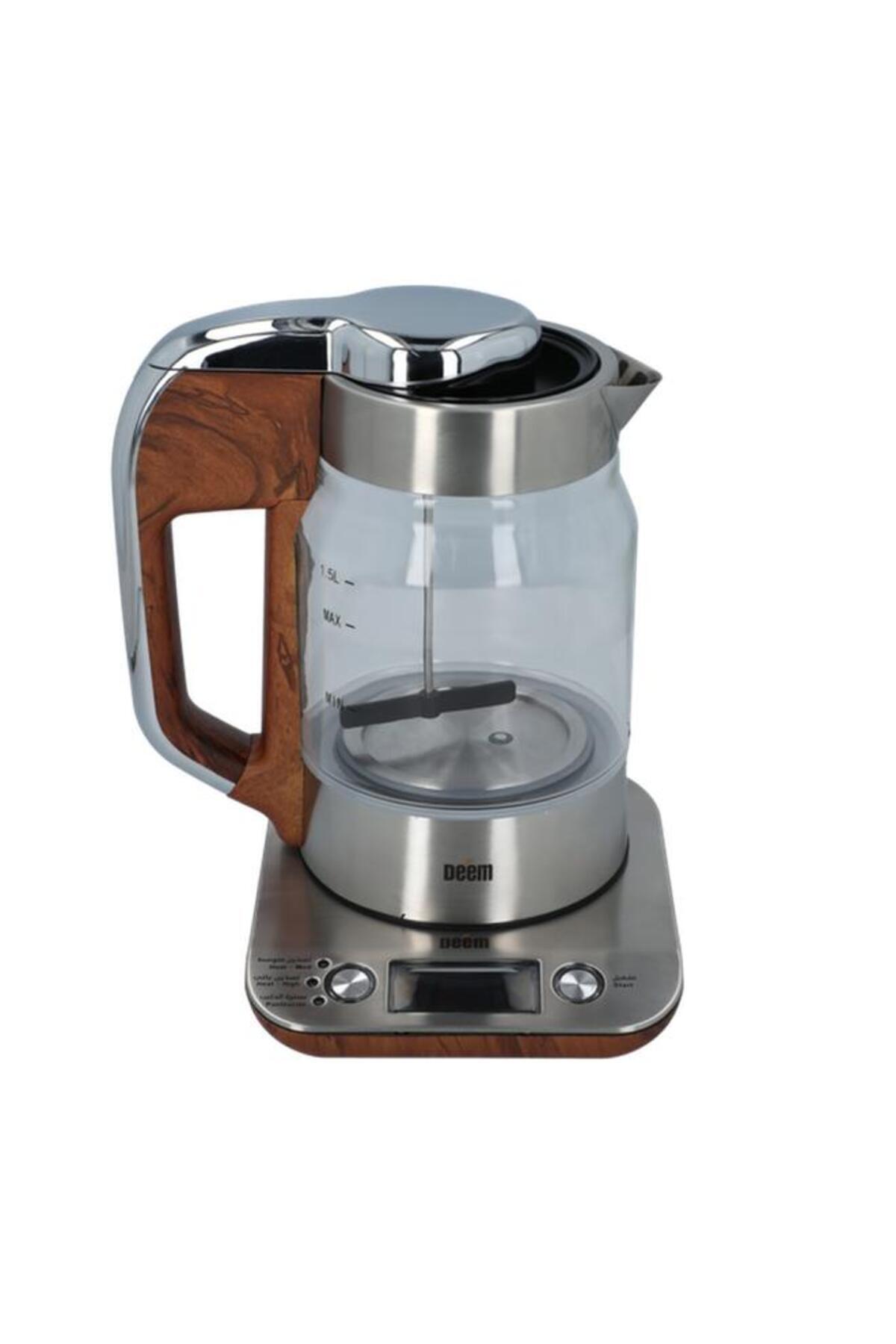 سخان حليب كهربائي 550 واط وبسترة متعدد الألوان 1.5 لتر AD-15MB01 من ديم