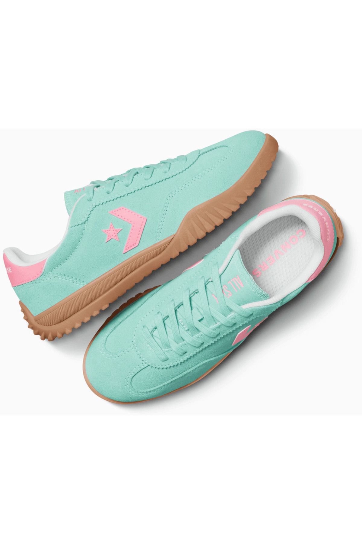 Converse-Tenisky Converse Run Star Trainer Semiš, Zelené, Unisex 2