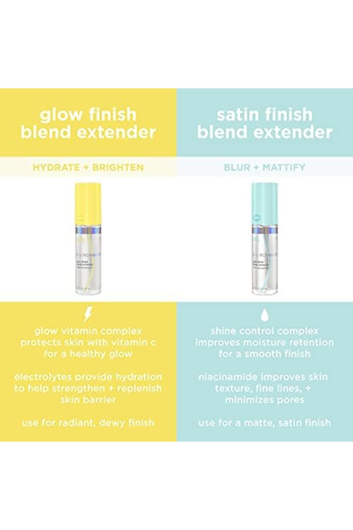 Real Techniques-Sponge+ Makeup Setting Spray for Face, Hydrating with Vitamin C + Electrolytes 3