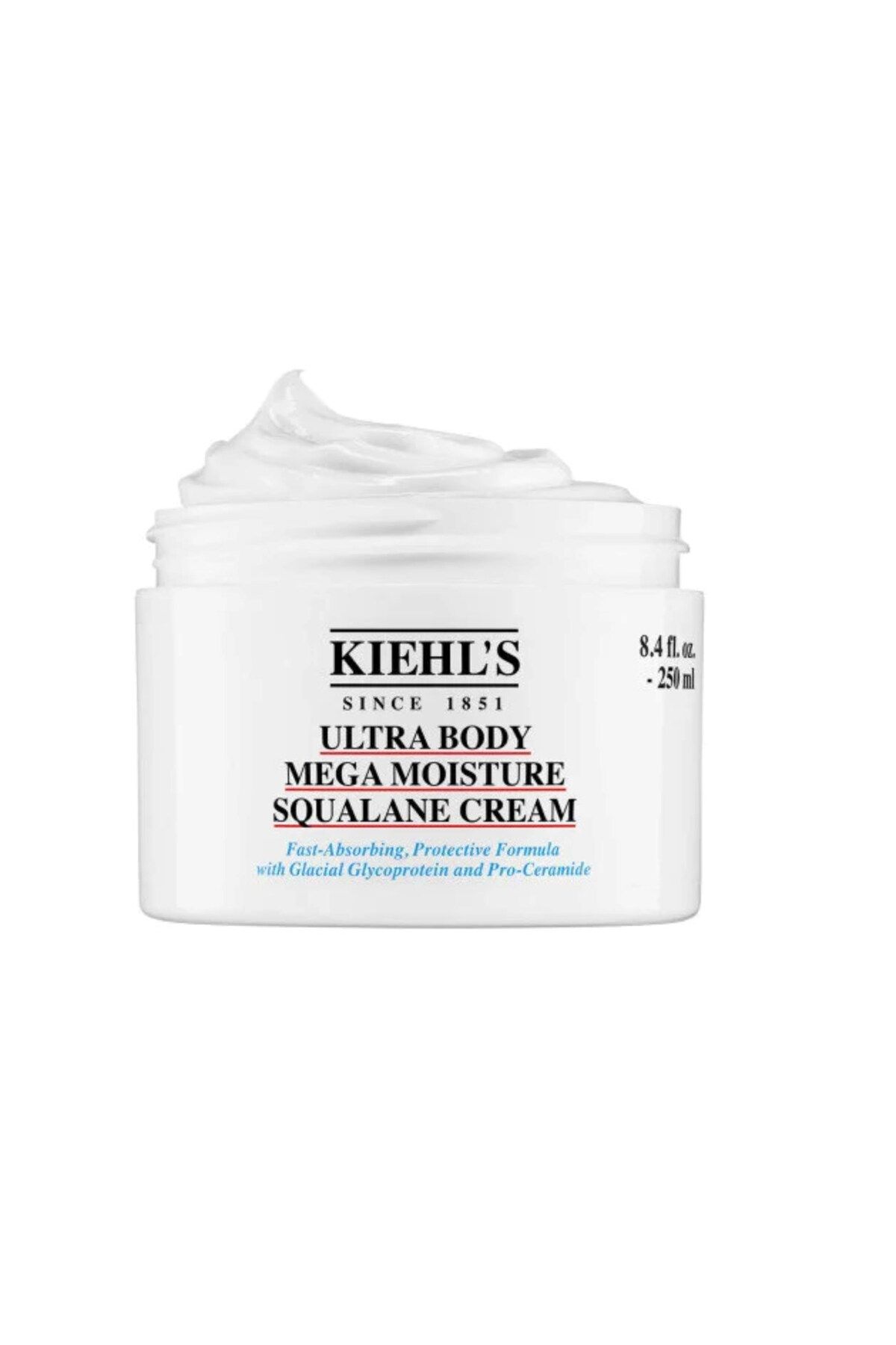 Kiehl's Ultra Body Mega Moisture Squalane Cream 250 ml