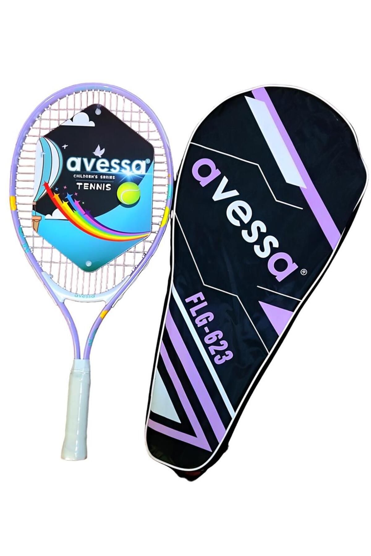 alsepeteavm AVESSA FLG-623 L.PURPLE FLAMİNGO DESENLİ 23" TENİS RAKETİ