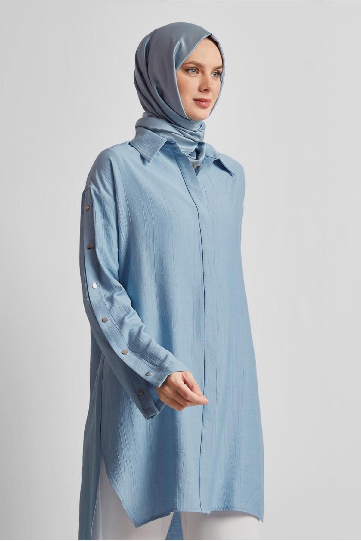 Alvina ÇITÇIT DETAYLI TUNİK 45681