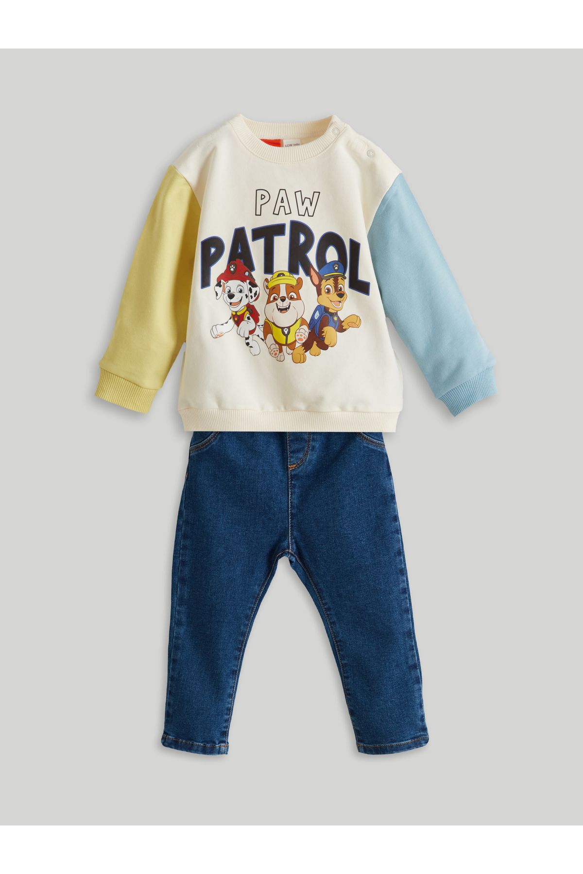 LC Waikiki Paw Patrol Baskılı Erkek Sweatshirt ve Pantolon 2'li