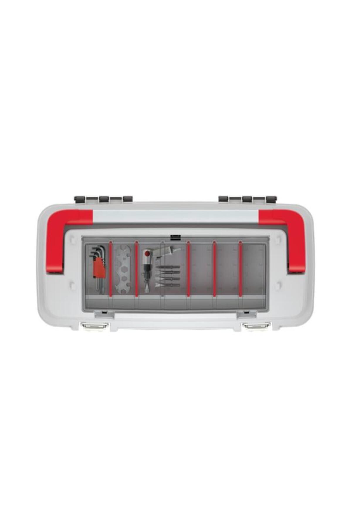 Generic-Kistenberg Optima 60 Durable Tool Box with Removable Separators Black and Grey 3