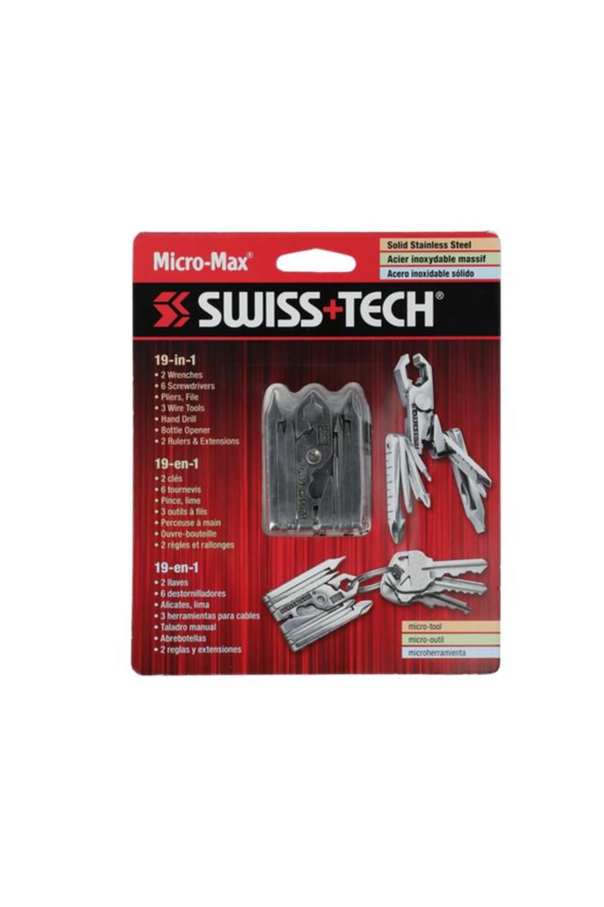 Generic-SWISS+TECH Micro-Max 19-In-1 Stainless Steel Micro-Tool Silver 1
