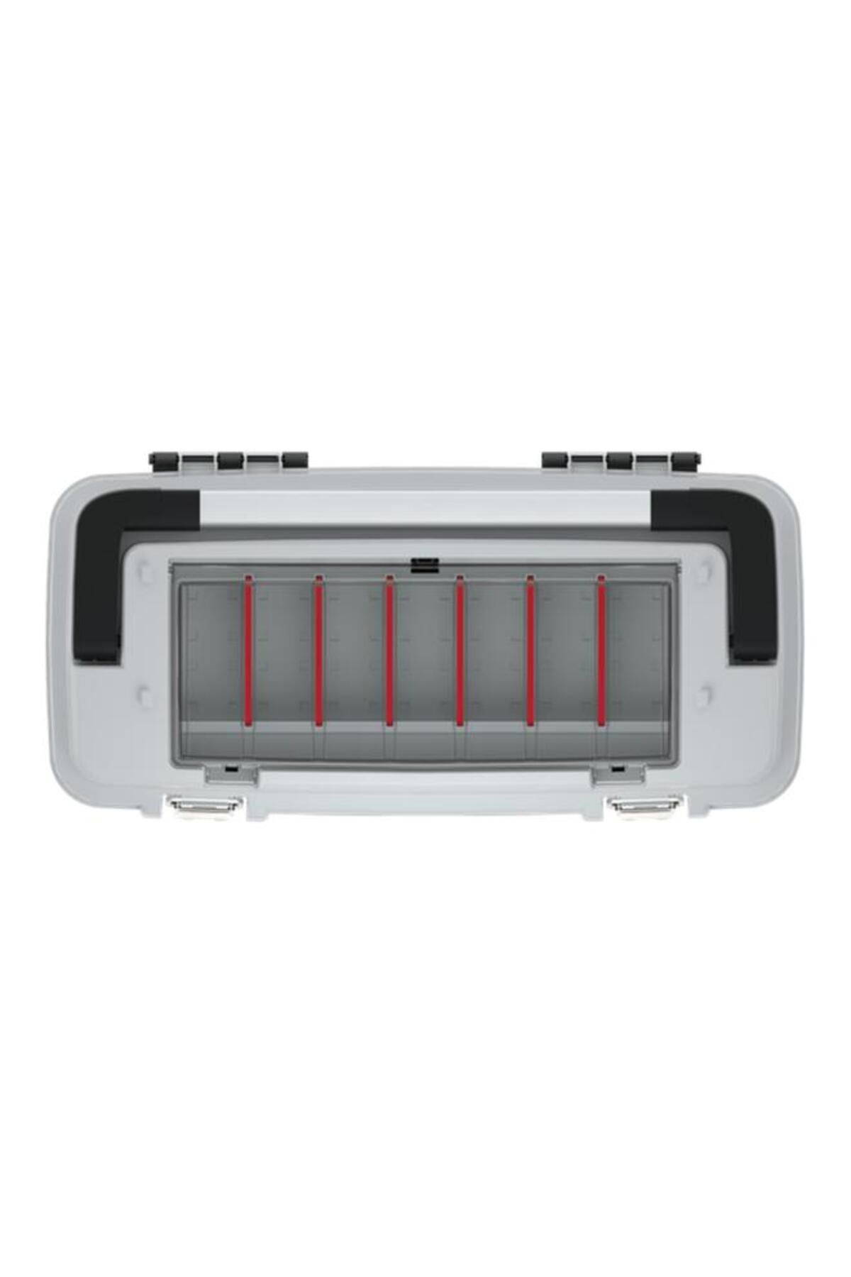 Generic-Kistenberg Optima 60 Durable Tool Box with Removable Separators Black and Grey 5