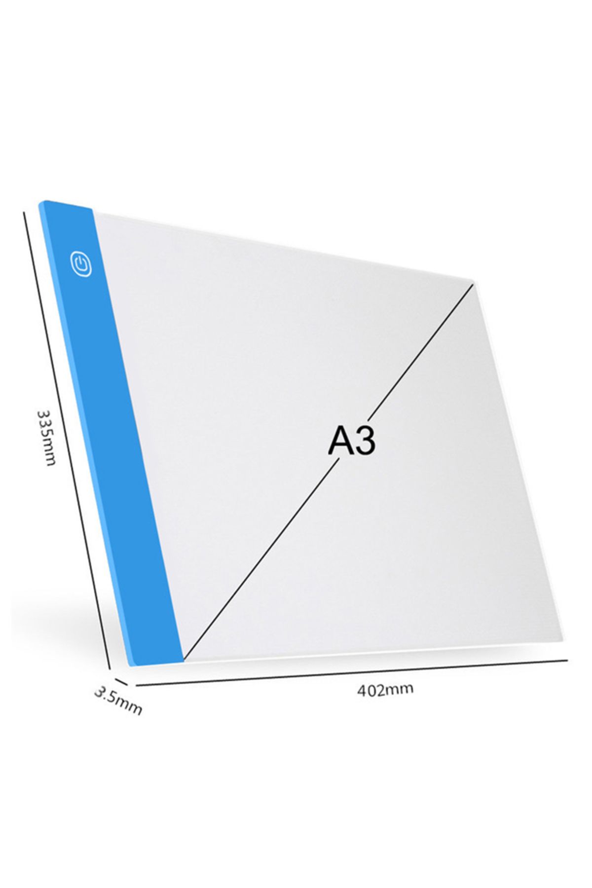 Choice-A3 Blue A3/A4/A5 Three Level Dimmable Led Light Pad Drawing Board Pad Tracing Light Box Eye Protecti 1