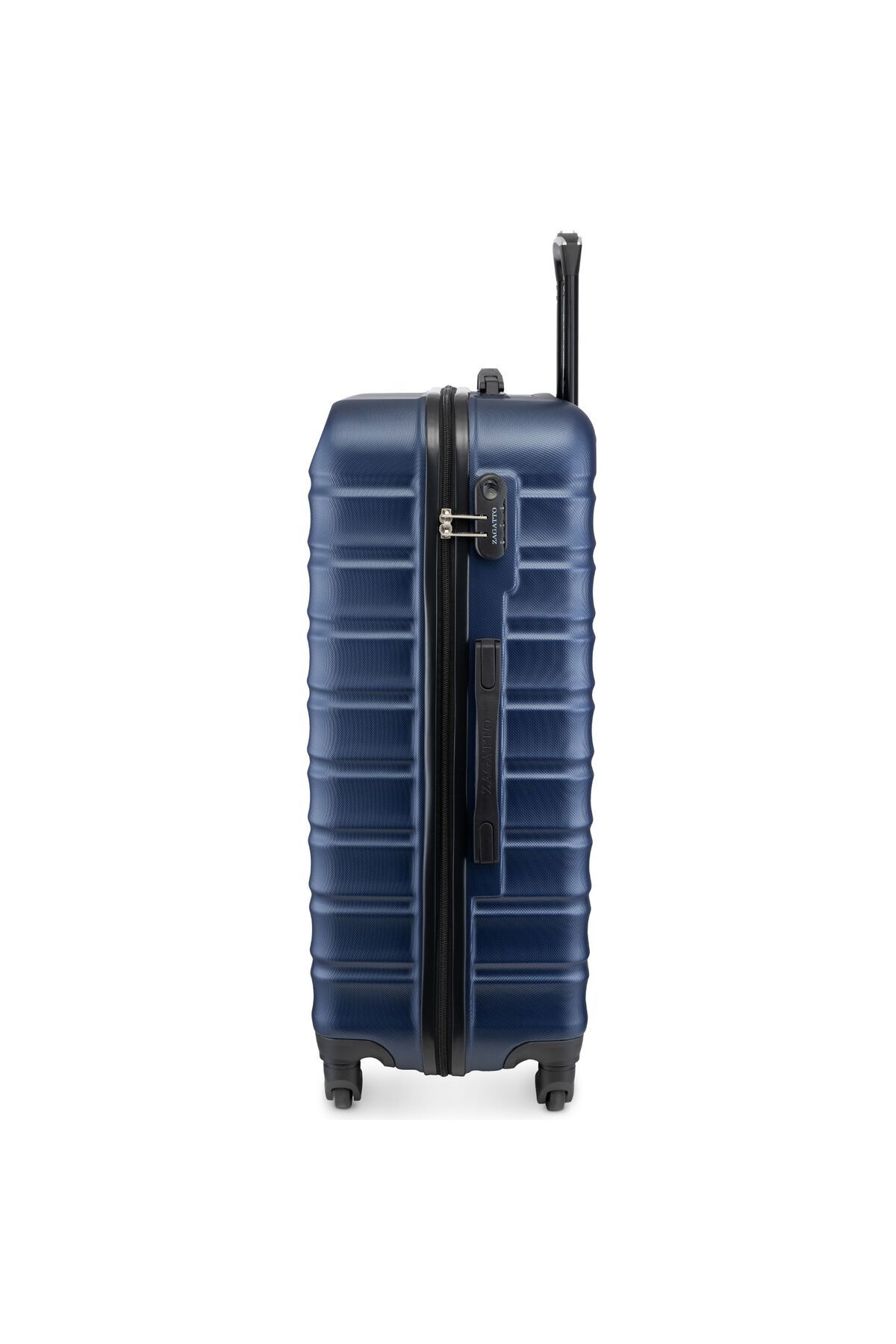 zagatto-Valiză mare, albastră, 90L, roți pivotante, mâner din aluminiu, mărimea L, ZG501 A 6