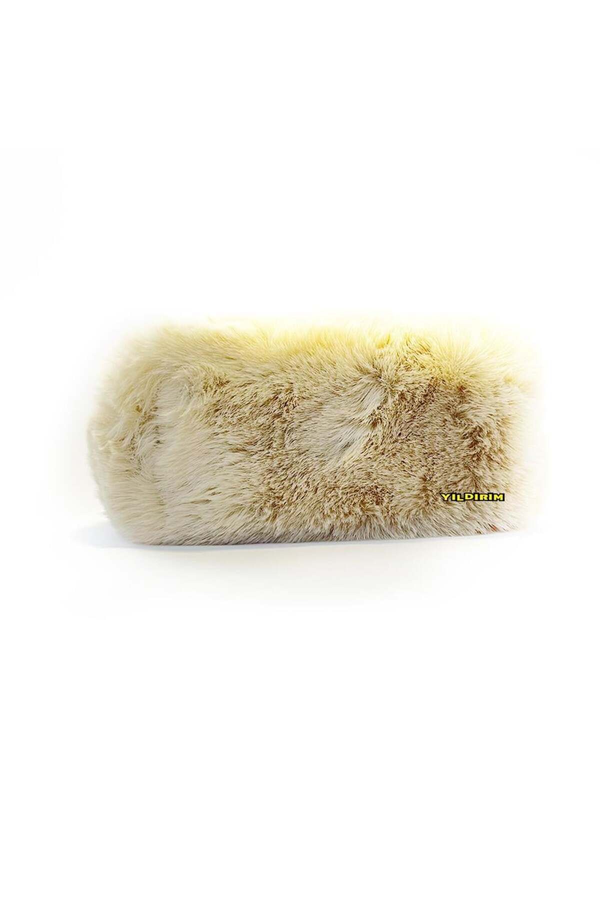 UNICUS Kalem Çantası Tavşan Tüyü Peluş Xl Uncs-909 (Karışık Renk 1 Adet)