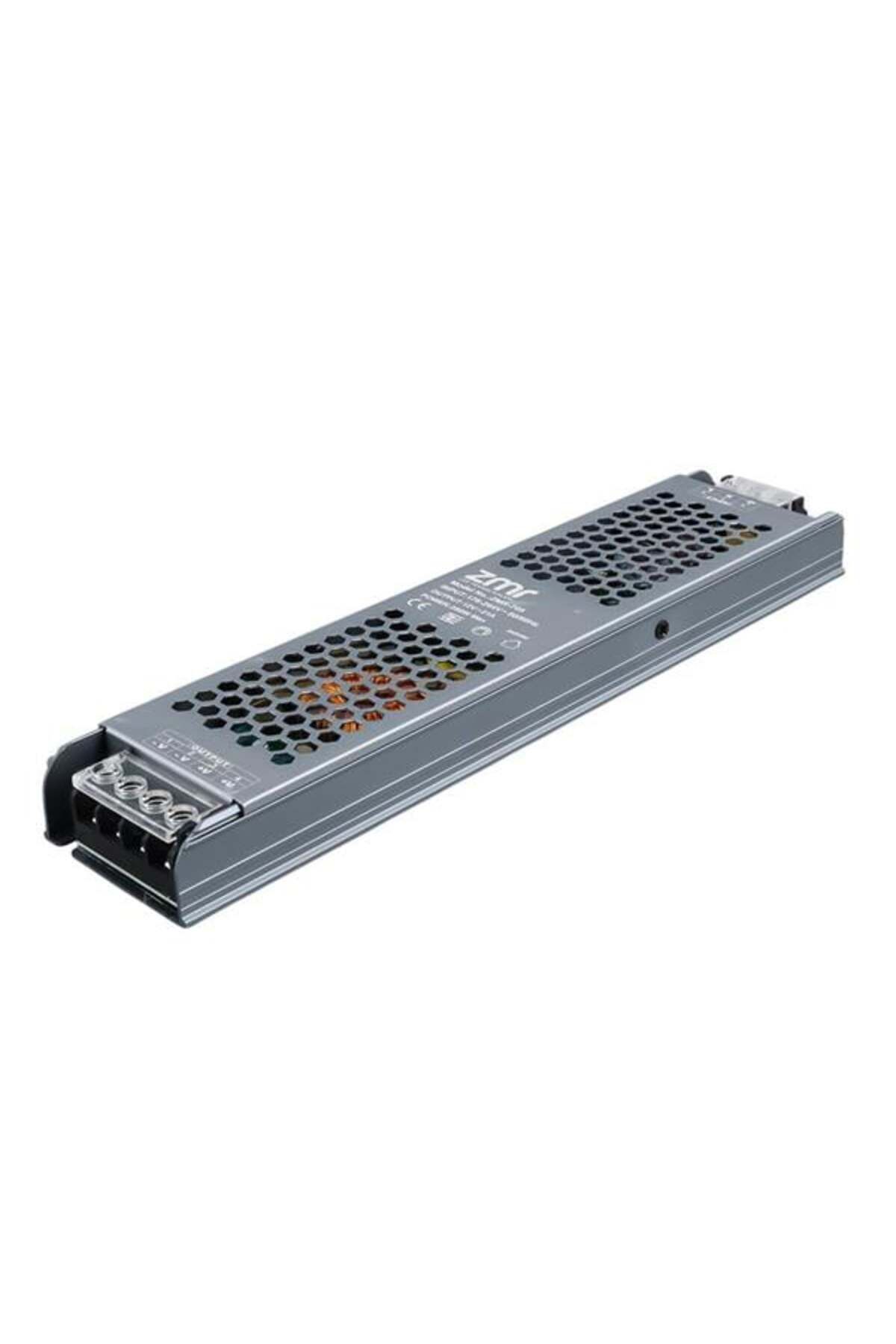 DENİZBİLİŞİM Zmr Zmr-705/B.00 12 Volt 20 Amper 250 Watt Slim Metal Kasa Adaptör