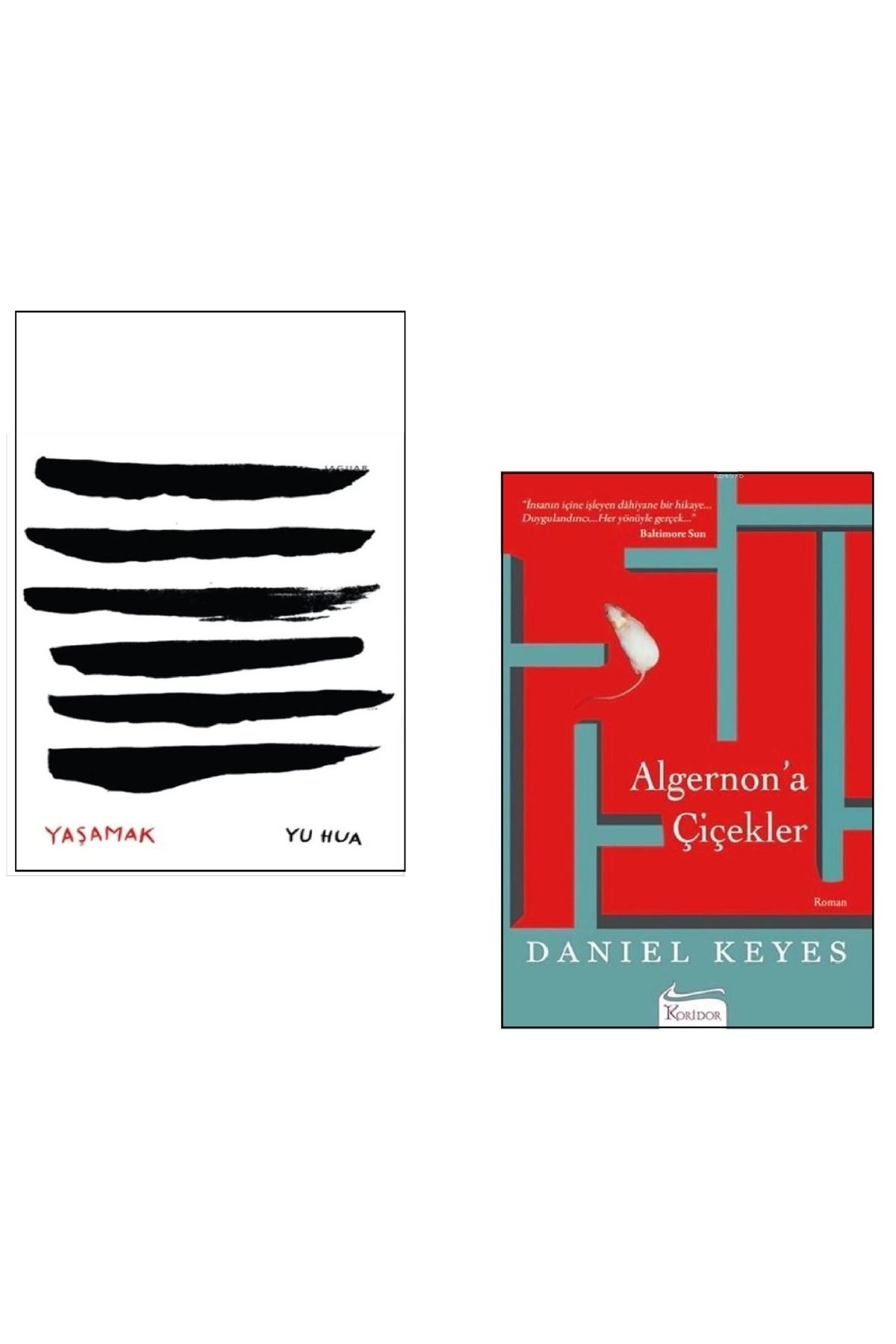 Yüzleşme Yayınları YAŞAMAK & ALGERNON'A ÇİÇEKLER URC2807