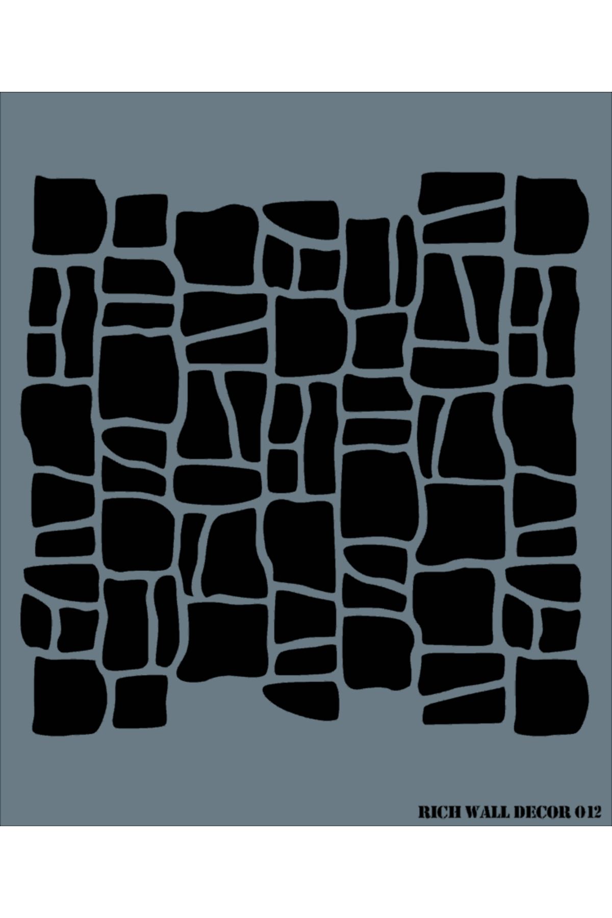 Rich STENCIL WALL DECOR - 012