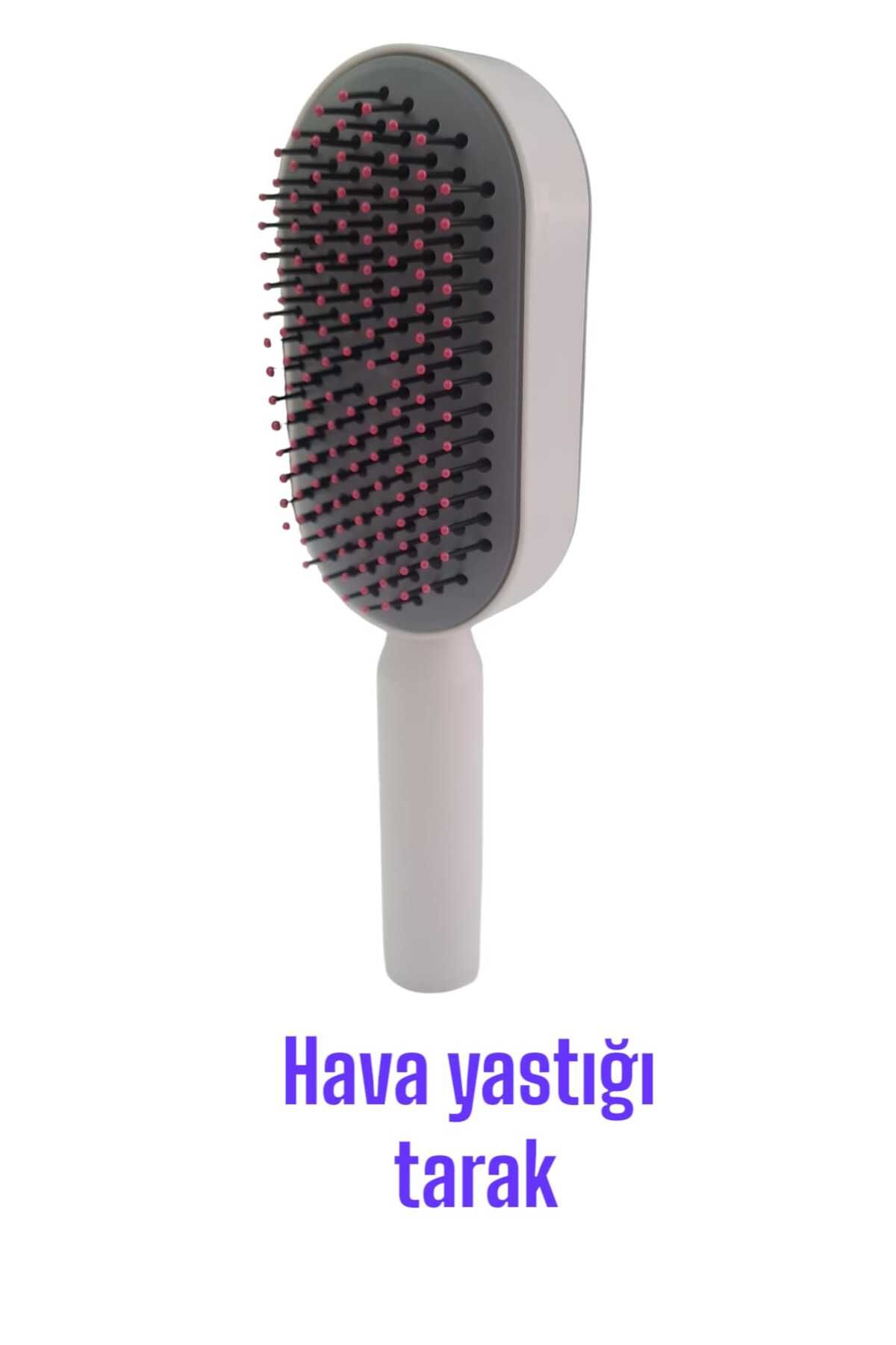 Mutkin Hava Yastığı Tarak Saç Fırçası - Kolay Temizleme ve Pratik Kullanım Özelliği sağlar.