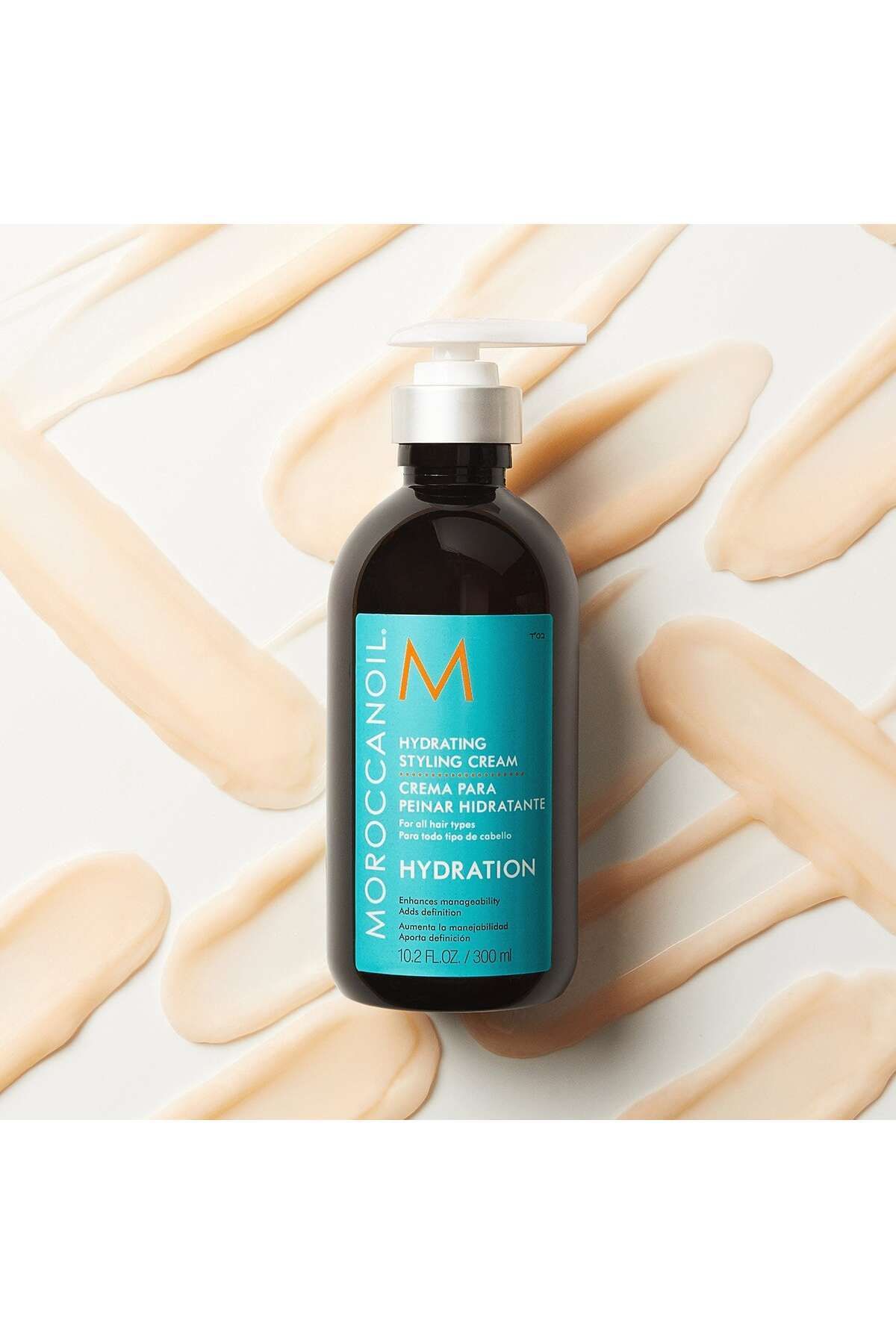 Moroccan oil & beauty Hydrating Styling Cream-Tüm Saç Tipleri İçin Elektriklenme Karşıtı Saç Kremi 300 ml 10.2 fl oz CYT97